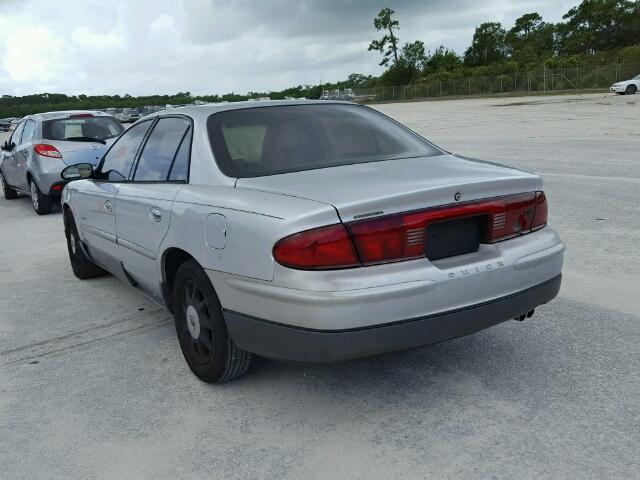 2G4WF551811274488 - 2001 BUICK REGAL GS SILVER photo 3