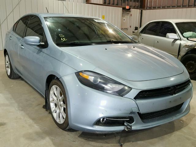 1C3CDFBA1DD303351 - 2013 DODGE DART SXT BLUE photo 1