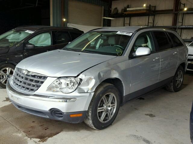 2A8GM68X57R161721 - 2007 CHRYSLER PACIFICA T SILVER photo 2
