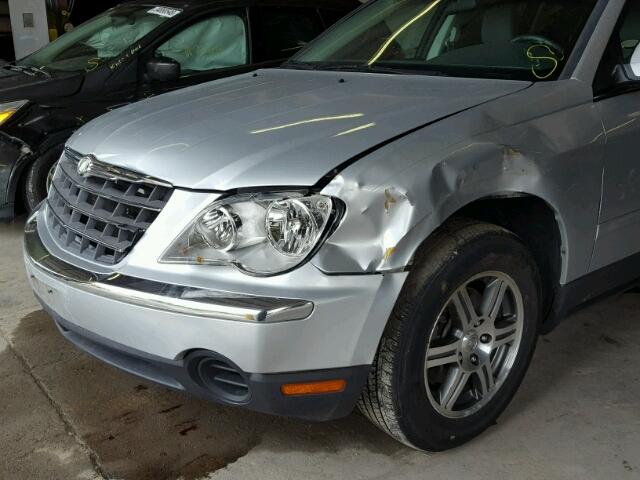 2A8GM68X57R161721 - 2007 CHRYSLER PACIFICA T SILVER photo 9