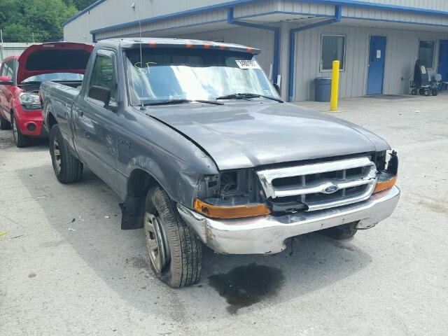 1FTYR10V7XUB21895 - 1999 FORD RANGER GRAY photo 1