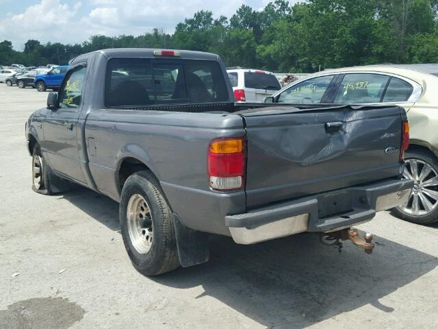 1FTYR10V7XUB21895 - 1999 FORD RANGER GRAY photo 3