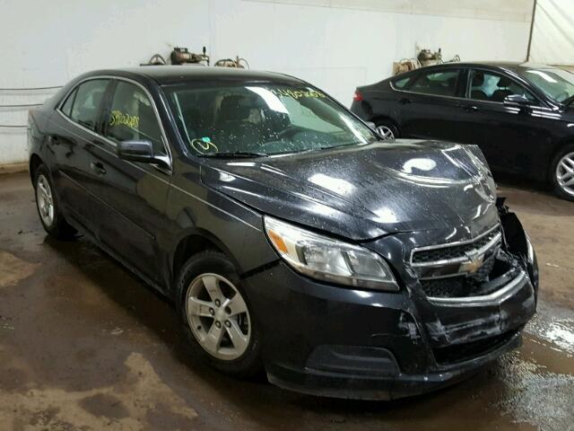 1G11B5SA0DF284338 - 2013 CHEVROLET MALIBU LS BLACK photo 1
