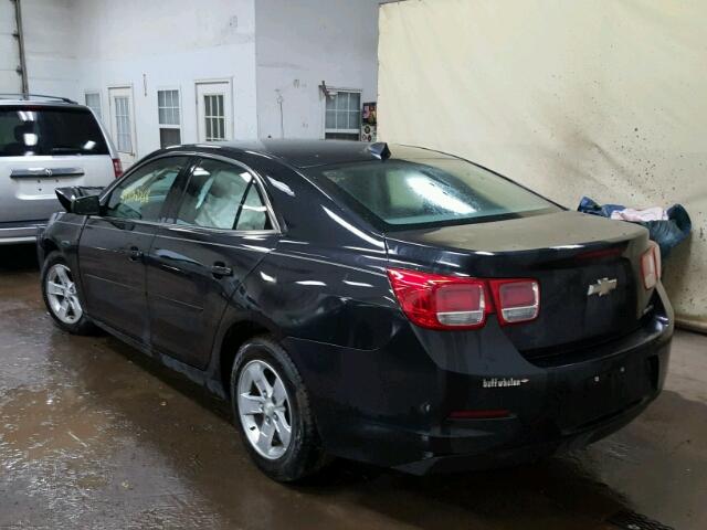 1G11B5SA0DF284338 - 2013 CHEVROLET MALIBU LS BLACK photo 3