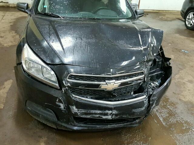 1G11B5SA0DF284338 - 2013 CHEVROLET MALIBU LS BLACK photo 7
