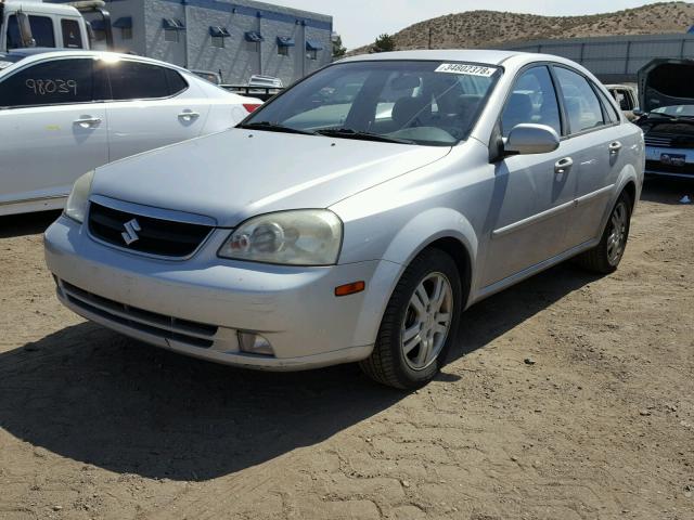 KL5JJ56Z26K279474 - 2006 SUZUKI FORENZA PR SILVER photo 2