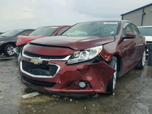 1G11D5SL7FF173560 - 2015 CHEVROLET MALIBU 2LT MAROON photo 2