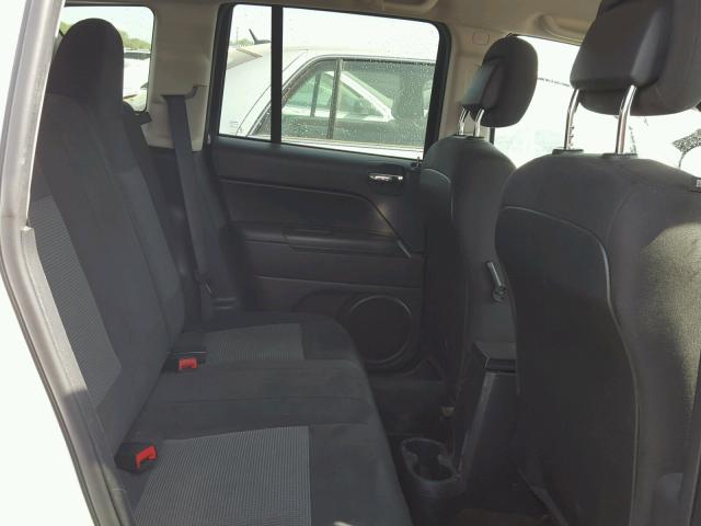 1C4NJCBA4FD397272 - 2015 JEEP COMPASS SP WHITE photo 6