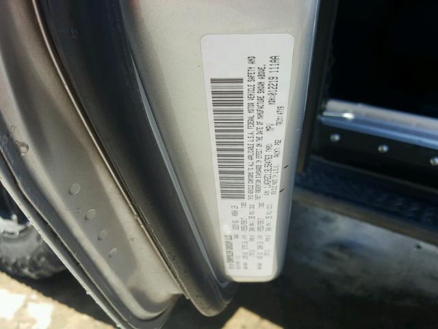 1J4GA2D11BL564763 - 2011 JEEP WRANGLER S SILVER photo 10