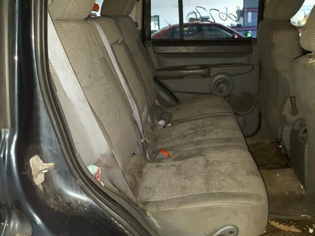 1J8HG48K37C562889 - 2007 JEEP COMMANDER GRAY photo 6
