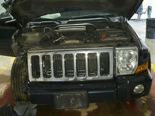 1J8HG48K37C562889 - 2007 JEEP COMMANDER GRAY photo 7