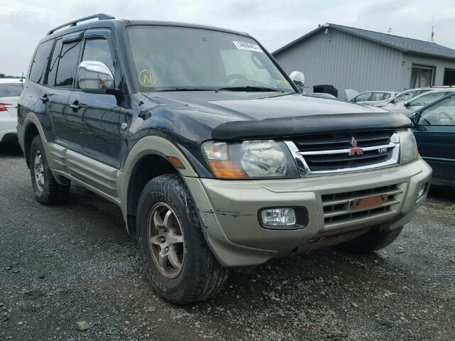 JA4MW51R71J025168 - 2001 MITSUBISHI MONTERO LI BLACK photo 1