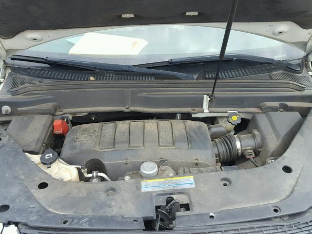 1GKLVMED4AJ180648 - 2010 GMC ACADIA SLT თეთრი ფოტო 7