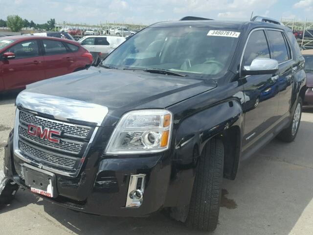 2GKFLXE30D6167120 - 2013 GMC TERRAIN BLACK photo 2