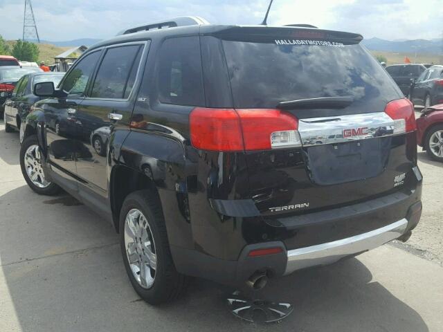 2GKFLXE30D6167120 - 2013 GMC TERRAIN BLACK photo 3