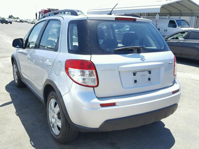 JS2YA5A39A6300971 - 2010 SUZUKI SX4 BASE SILVER photo 3