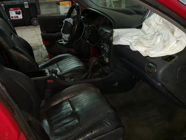 1G2WP52K11F178519 - 2001 PONTIAC GRAND PRIX RED photo 5