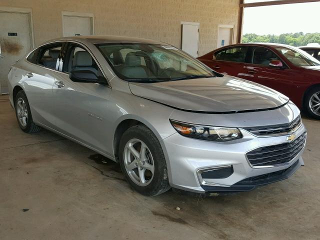 1G1ZB5ST2HF145421 - 2017 CHEVROLET MALIBU LS SILVER photo 1