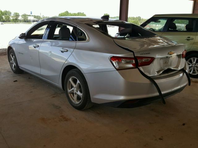 1G1ZB5ST2HF145421 - 2017 CHEVROLET MALIBU LS SILVER photo 3