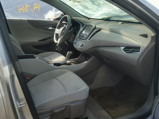 1G1ZB5ST2HF145421 - 2017 CHEVROLET MALIBU LS SILVER photo 5