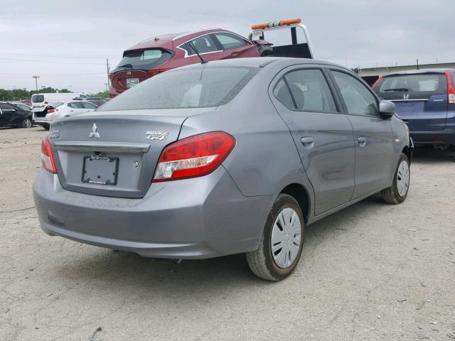 ML32F3FJ5JHF03718 - 2018 MITSUBISHI MIRAGE G4 SILVER photo 4