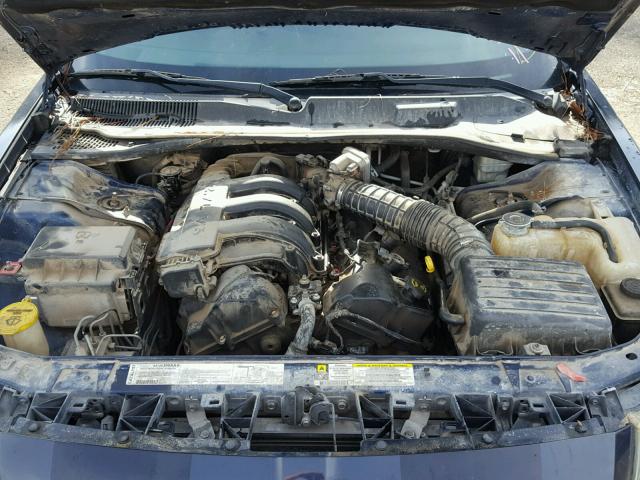 2D4FV47T36H446928 - 2006 DODGE MAGNUM SE BLUE photo 7