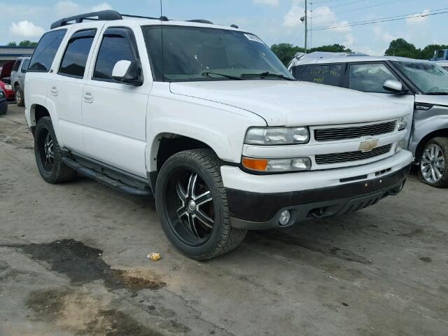 1GNEK13Z84R139947 - 2004 CHEVROLET TAHOE K150 WHITE photo 1