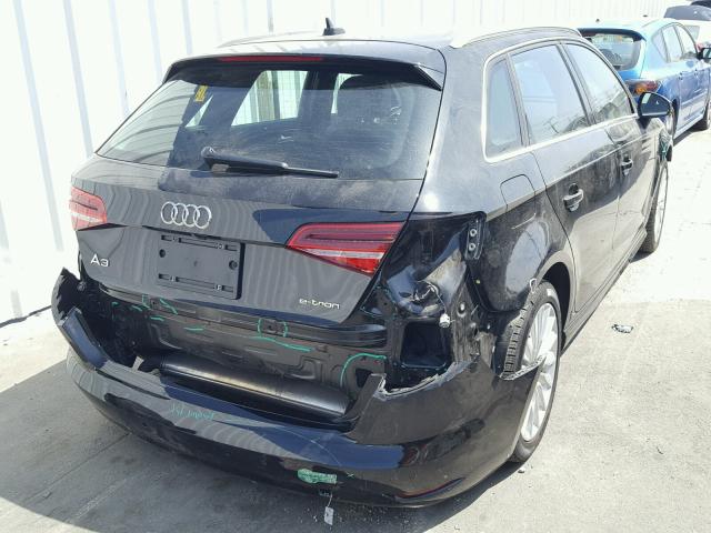 WAUTPBFF4HA049060 - 2017 AUDI A3 E-TRON BLACK photo 4