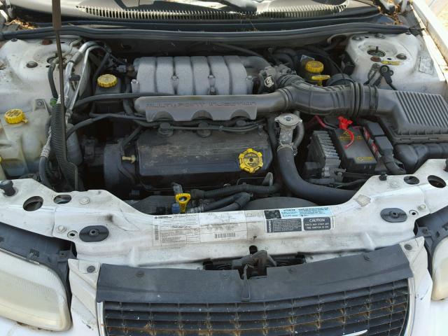 3C3EL55HXXT548212 - 1999 CHRYSLER SEBRING JX WHITE photo 7