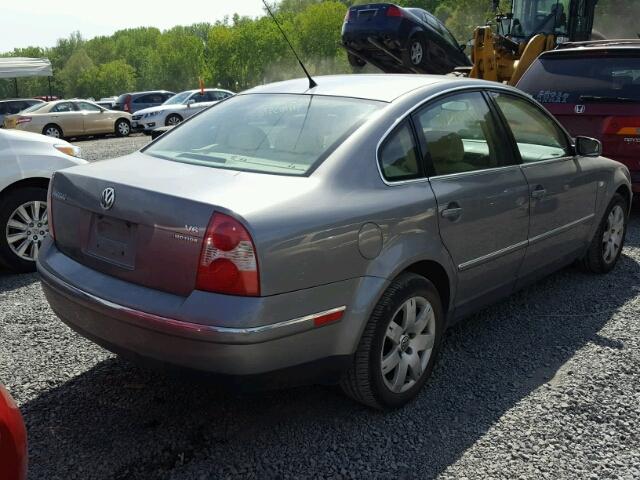 WVWTH63B33P192757 - 2003 VOLKSWAGEN PASSAT GLX 灰色 照片 4