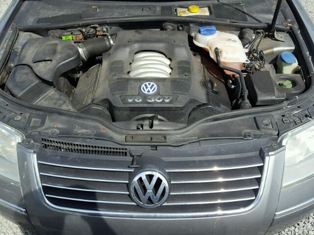 WVWTH63B33P192757 - 2003 VOLKSWAGEN PASSAT GLX 灰色 照片 7