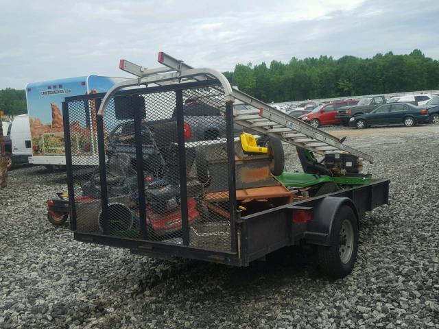 1C9FB1217E1803951 - 2014 UTILITY TRAILER BLACK photo 4