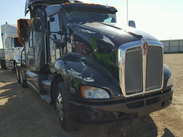 1XKAD49X0AJ269065 - 2010 KENWORTH CONSTRUCTI BLACK photo 1