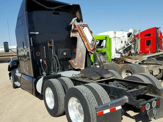 1XKAD49X0AJ269065 - 2010 KENWORTH CONSTRUCTI BLACK photo 3