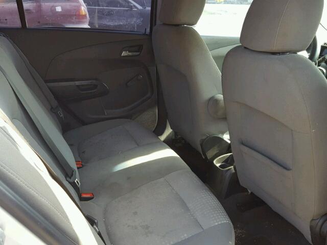 1G1JA5SHXC4114160 - 2012 CHEVROLET SONIC LS 灰色 照片 6