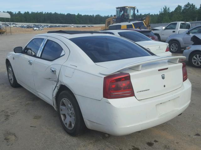 2B3KA43R18H113133 - 2008 DODGE CHARGER WHITE photo 3