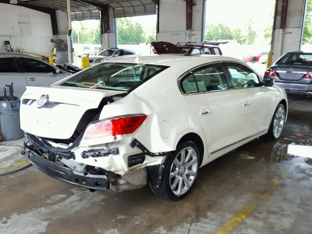 1G4GJ5E30CF314823 - 2012 BUICK LACROSSE T WHITE photo 4