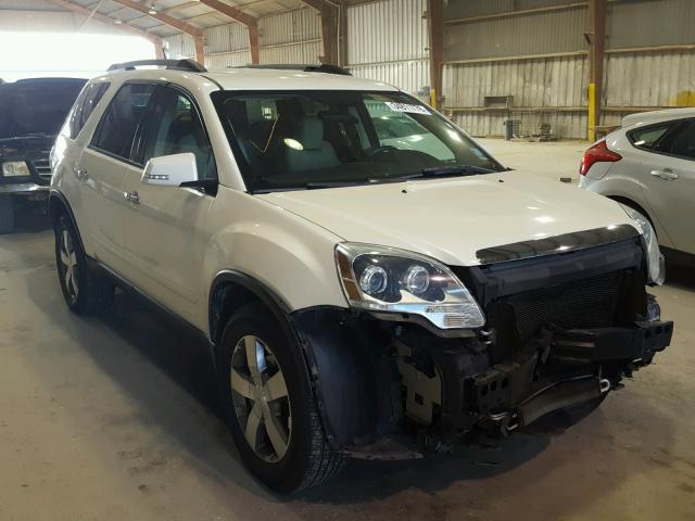 1GKKRRED0BJ337073 - 2011 GMC ACADIA SLT თეთრი ფოტო 1