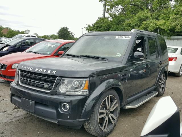 SALAK2V63GA810792 - 2016 LAND ROVER LR4 HSE LU BLACK photo 2