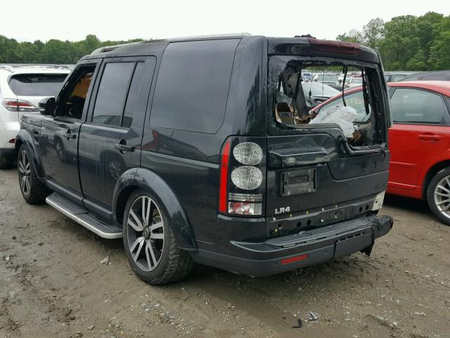 SALAK2V63GA810792 - 2016 LAND ROVER LR4 HSE LU BLACK photo 3