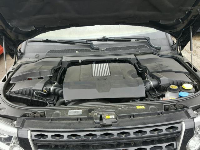 SALAK2V63GA810792 - 2016 LAND ROVER LR4 HSE LU BLACK photo 7