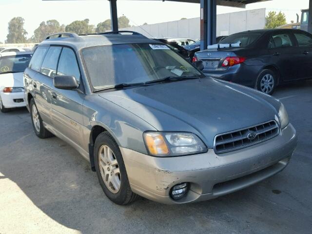 4S3BH665517615451 - 2001 SUBARU LEGACY OUT GREEN photo 1