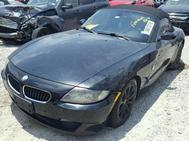 4USBU33566LW66173 - 2006 BMW Z4 3.0 BLACK photo 2