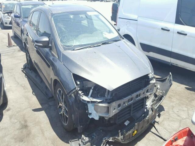 1FADP3M23HL211090 - 2017 FORD FOCUS SEL CHARCOAL photo 1