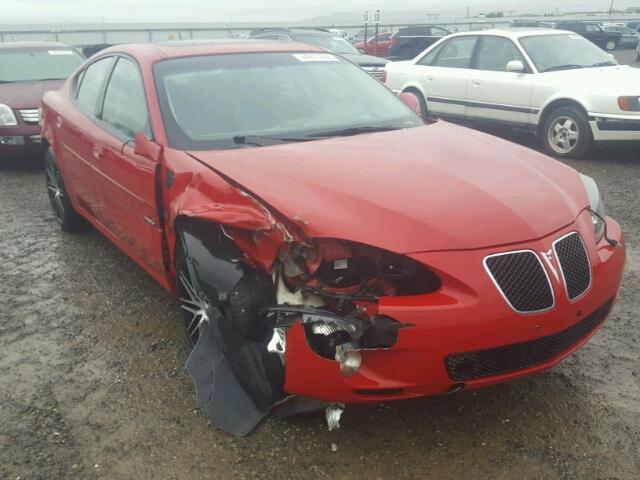 2G2WC58C961248973 - 2006 PONTIAC GRAND PRIX RED photo 1
