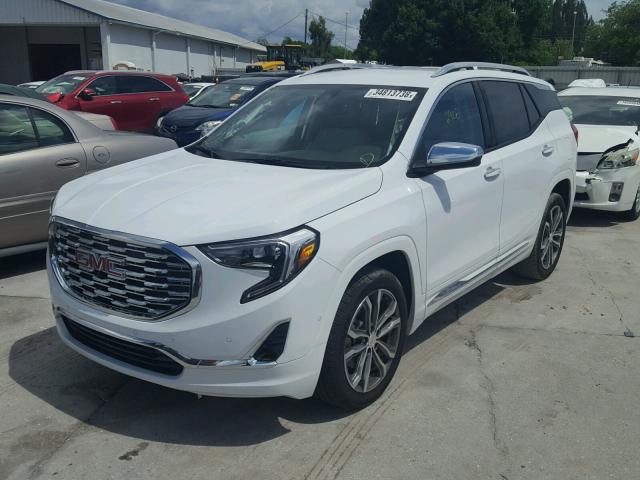 3GKALSEX0JL284123 - 2018 GMC TERRAIN DE WHITE photo 2