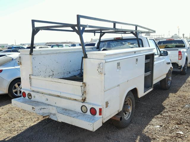 2FTHF25H1SCA21365 - 1995 FORD F250 WHITE photo 4