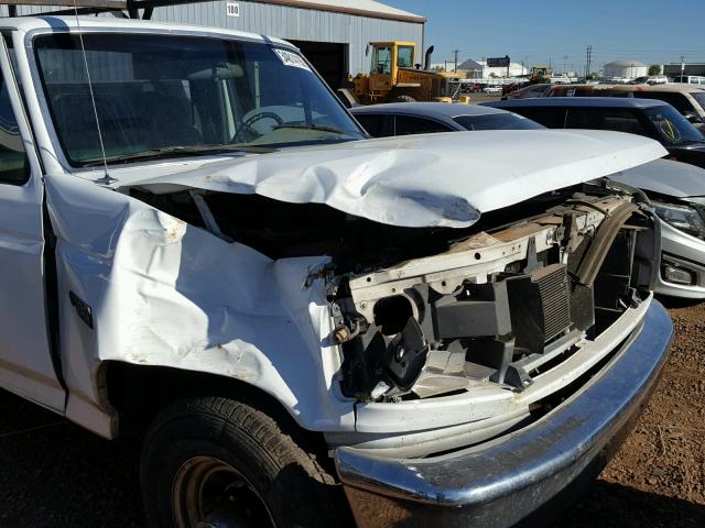 2FTHF25H1SCA21365 - 1995 FORD F250 WHITE photo 9