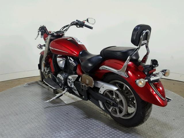 JYAVP24Y98A001114 - 2008 YAMAHA XVS1300 A RED photo 6