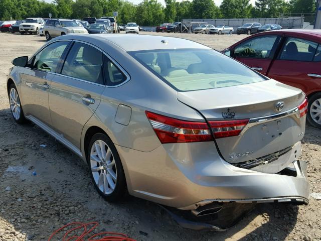 4T1BK1EB2DU013992 - 2013 TOYOTA AVALON BAS GOLD photo 3